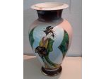 AUTENTICO ANTICO VASO ORIENTALE DI PRODUZIONE ITALIANA DEI PRIMI DEL1900
