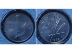 REPUBBLICA ITALIANA COPPIA 1 LIRA 2 LIRE 1998 FDC SIGILLATE DA SERIE ZECCA