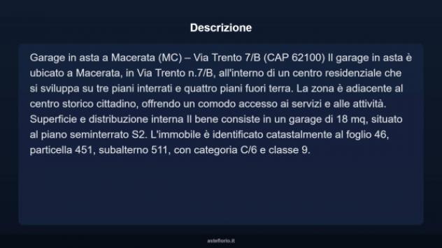 Immobile in asta di 18 m² in vendita a Macerata - Foto 10