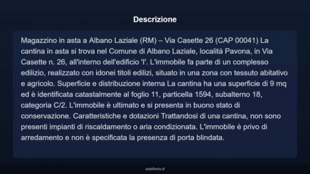 Immobile in asta di 9 m² in vendita a Albano Laziale - Foto 4