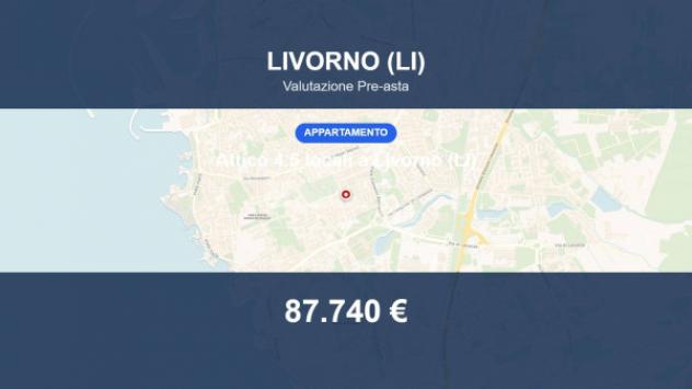 Immobile in asta di 61 m² in vendita a Livorno