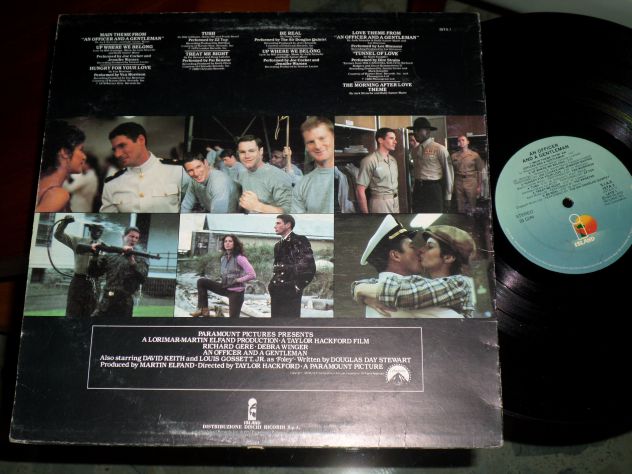 AN OFFICER AND A GENTLEMAN - O.S.T Ufficiale e Gentiluomo - LP / 33 giri Italy - Foto 2