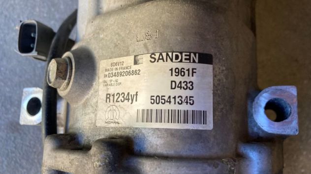 Compressore climatizzatore Fiat Qubo 1.3 M.Jet del 2019 (50541345) - Foto 5