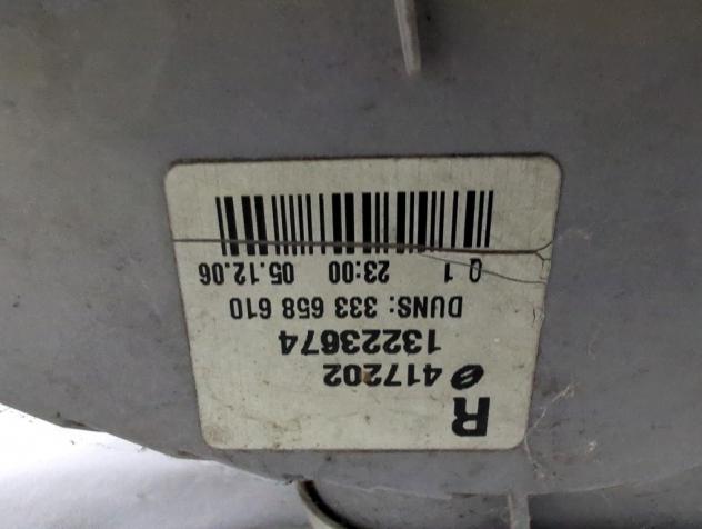 13223674 FARO FANALE POSTERIORE DESTRO OPEL ASTRA H SW 1.6 B 77KW 5M 5P (2006) RICAMBIO USATO - Foto 5
