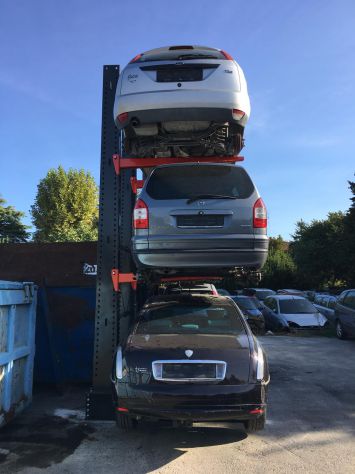 scaffali usati metallici pesanti per capannone - Foto 4