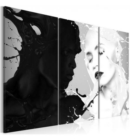 Quadro Amore In Black And White Trittico ARREDALACASA