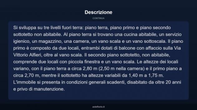 Immobile in asta di 146 m² con più di 5 locali in vendita a Montemaggiore Belsito - Foto 4