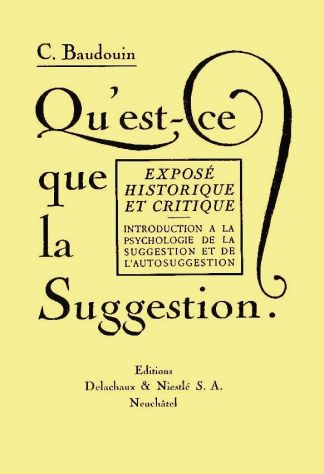 Qu’est-ce que la suggestion?
