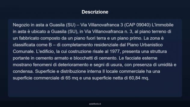 Immobile in asta di 65 m² in vendita a Guasila - Foto 8