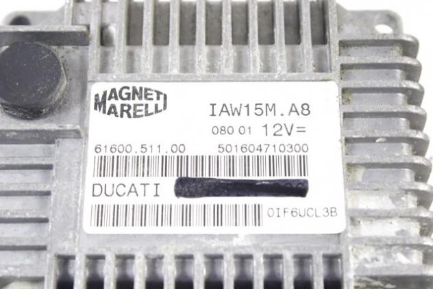 DUCATI SUPERSPORT 750 28640231A 89540012A KIT CHIAVE ECU ACCENSIONE 99 - 02 KEY LOCKS ECU KIT - Foto 7
