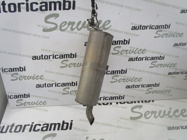 1730S4 SILENZIATORE TERMINALE POSTERIORE PEUGEOT 308 1.6 D 80KW 5M 5P (2008) RICAMBIO USATO