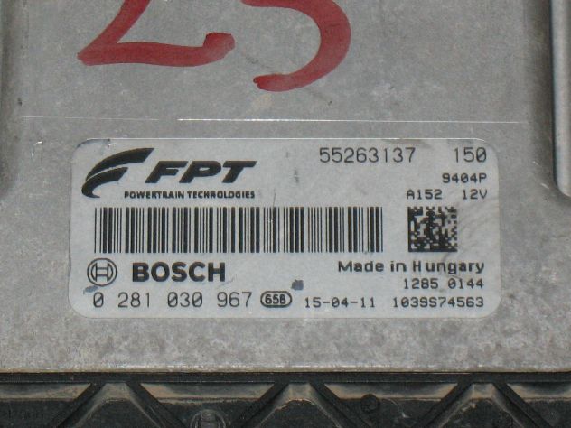 0281030967 ECU CENTRALINA ALFA GIULIETTA 2.0 JTDM 0281030967 5263137 EDC17C4 - Foto 2
