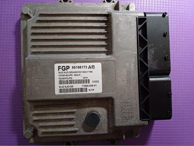 CENTRALINA MOTRE ECU SUZUKI SWIFT 1.3 DDIS 16V 70CV (2006) 55195173AB CENTRALI