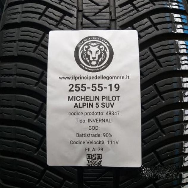 4 GOMME 255 55 19 MICHELIN A48347 - Foto 2