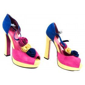 10 scarpe da donna  n. 38 lotto - Foto 9