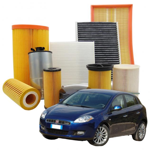 Kit Tagliando Fiat Bravo Filtro Aria Filtro Olio Filtro Carburante