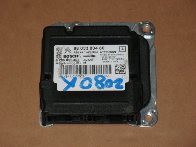 9803380480 ECU CENTRALINA AIRBAG PEUGEOT CITROEN 0285011402 0 285 011 402