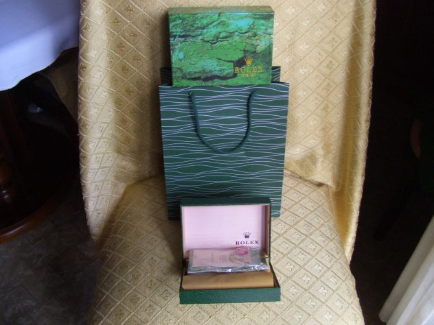 Scatola Gift Box Orologio Rolex nuova verde - Foto 8