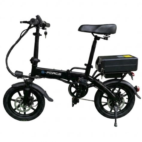 G-Force DJ6 E-Bike Pieghevole 400W 48V 12Ah NUOVO - Foto 4