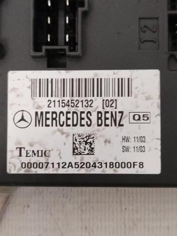 CENTRALINA MODULO DI CONTROLLO MERCEDES Classe E Berlina W211 2115452132 647961 diesel 2685 (0207) - Foto 2