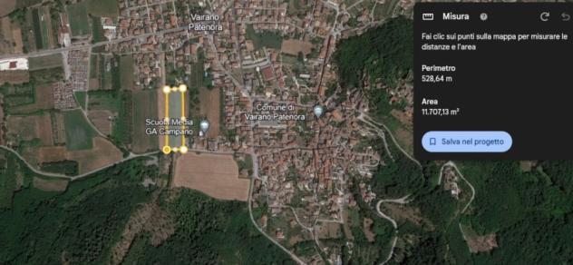 1886/VAIRAPATENORA Terreno industriale in piano di mq 11.700 vicino al centro abitato di Vairano Patenora. Gode di tutti i servizi.