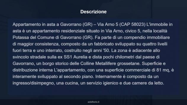 Immobile in asta di 81 m² in vendita a Gavorrano - Foto 10