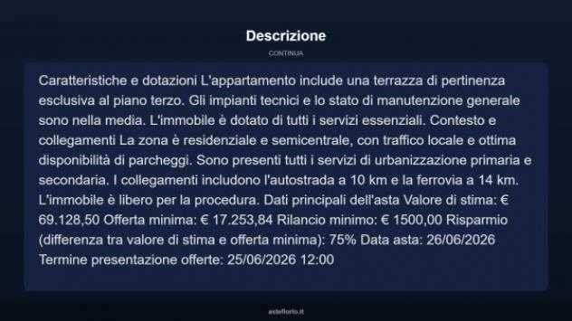 Immobile in asta di 94 m² in vendita a Graniti - Foto 14