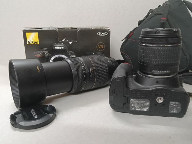 Nikon D3400 con obiettivo 18-55 VR stabilizzato e Tamron 70-300 - Foto 7
