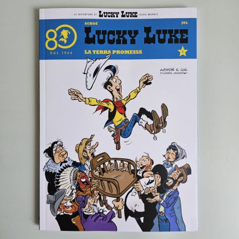 Lucky Luke, La Terra Promessa - Achdé - RCS Mediagroup - 2026 - TRACCIATA! - Foto 10