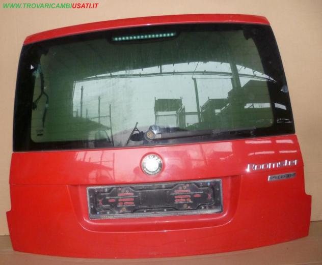 PORTELLO POST. ROSSO  Carrozzeria  Lamierati esterni  Portello  Portello post. SKODA - ROOMSTER - 01-07-2006 - 01-04-2010