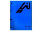 Catalogo ricambi telaio Aprilia MX 250 1980