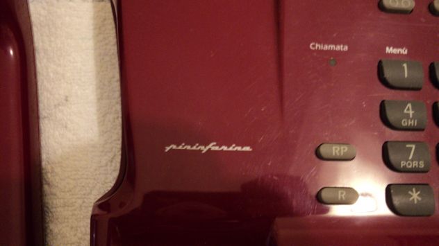 TELEFONO SIRIO BASIC  ROSSO VINTAGE - Foto 4
