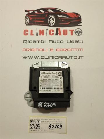 Boîtier Calculateur Airbag Pour Mercedes Classe B W246 - Réf. A2469000903 - Occasion Bon état