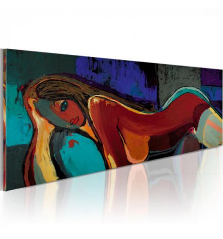 Quadro Artigianale ARREDALACASA N. 50 Cm. 120x60 Dipinto A Mano