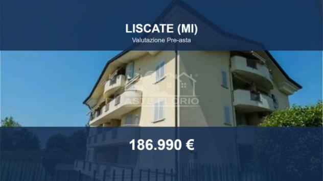 Immobile in asta di 90 m², box auto doppio in vendita a Liscate