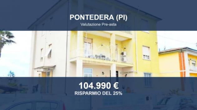 Immobile in asta di 164 m², box auto in vendita a Pontedera
