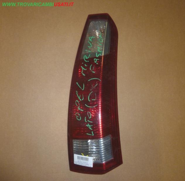 FANALE POST.D.(fino al 12/2005) ROSSO OPEL MERIVA (X03) 1.6 / 1.8 / 1.7 CDTI  Parti elettriche  Fanaleria  Fanali  Fanale post. sx. OPEL - MERIVA A -