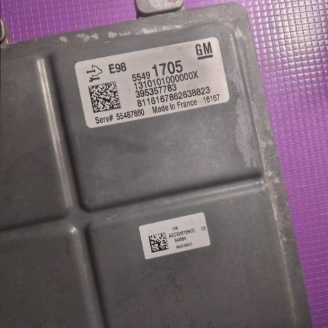 CENTRALINA MOTORE ACDELCO E98 GM 55496160 55487860 CENTRALINA MOTORE ECU OPEL CO - Foto 2