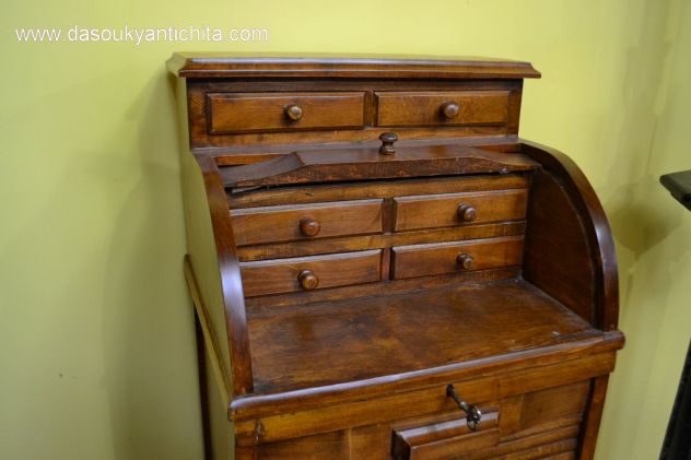 schedario classificatore a serrandina con piano di scrittura a rullo - Foto 10