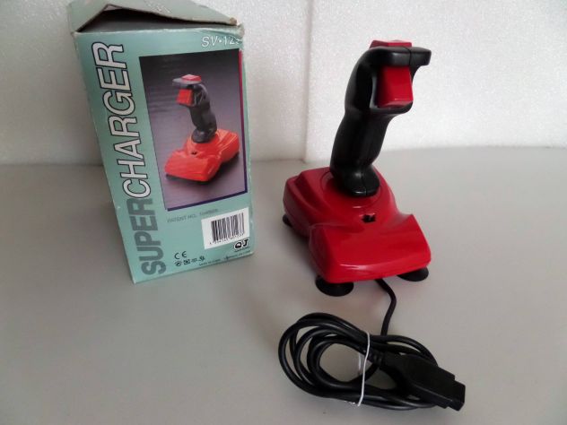 Joystick vintage QuickJoy Supercharger SV123 (anni 80) boxato - Foto 2