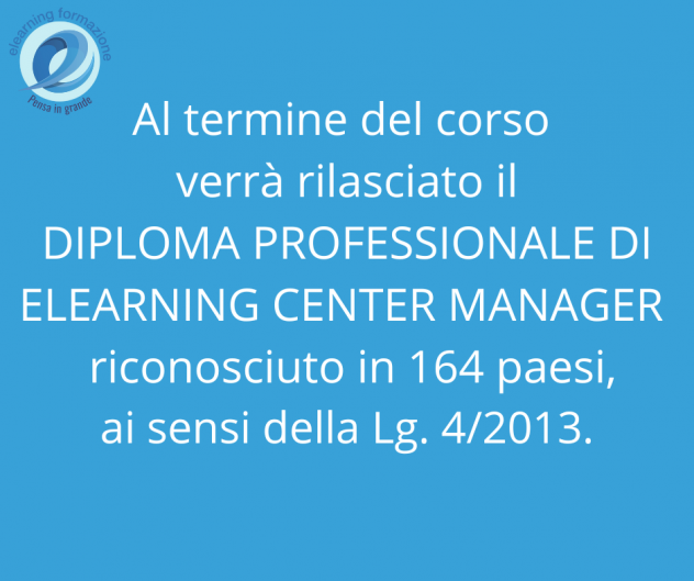Master online per Elearning Center Manager certificato UNI ISO 29994:2021 - Foto 3