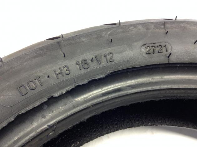 PNEUMATICO MITAS SCOOTER 120/70 RAGGIO 12 58 P DOT 2721 - Foto 5