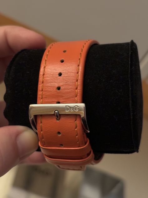 OROLOGIO AL QUARZO CON CRONOGRAFO,DA UOMO,FIRMATO ORIGINALE”D &amp; G:DOLCE &amp; GABB - Foto 7