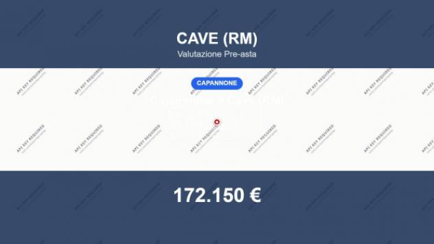Immobile in asta di 808 m² in vendita a Cave