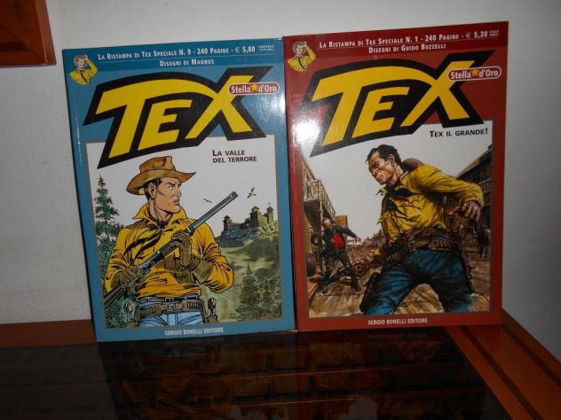 Fumetti:Texoni "Stella d'Oro" n.1 e n.9