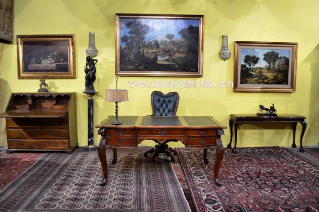 Console in mogano stile Chippendale - Foto 4