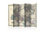 Paravento Con Mappamondo Vintage ARREDALACASA N.3