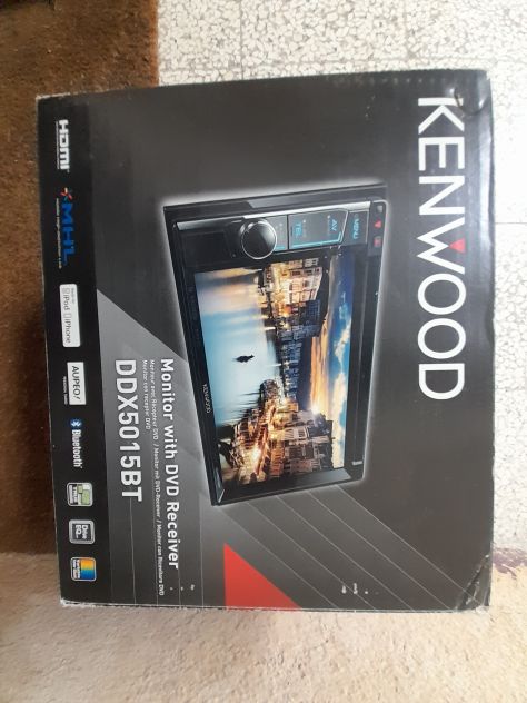 monitor DVD stereo Kenwood per auto