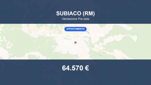 Immobile in asta di 79 m² in vendita a Subiaco