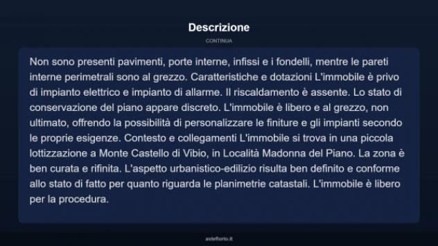 Immobile in asta di 75 m² in vendita a Monte Castello di Vibio - Foto 5